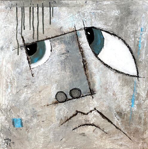 Poésie XII par RogerM, Peinture en vente sur Singulart