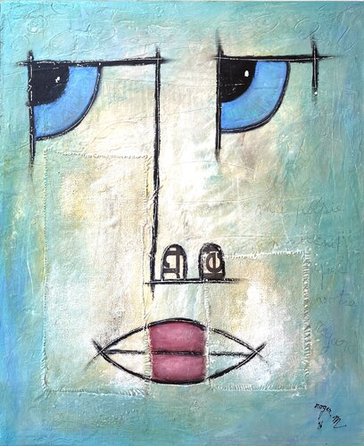 Poésie XIII by RogerM, 회화 for Sale on Singulart