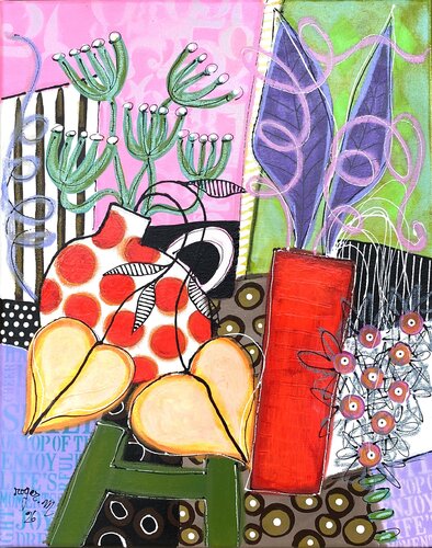 Physalis, Amours en Cage de RogerM, Pintura a la venta en Singulart