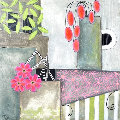 Abstraction Poétique par RogerM, Peinture en vente sur Singulart