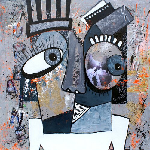 Urbaine by RogerM, 회화 for Sale on Singulart