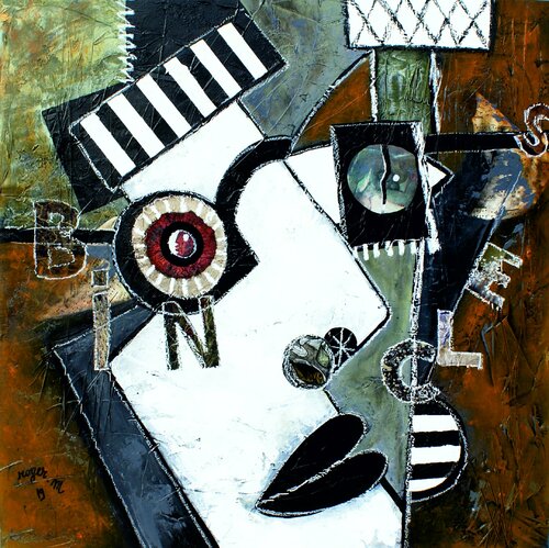 Binocles by RogerM, 회화 for Sale on Singulart