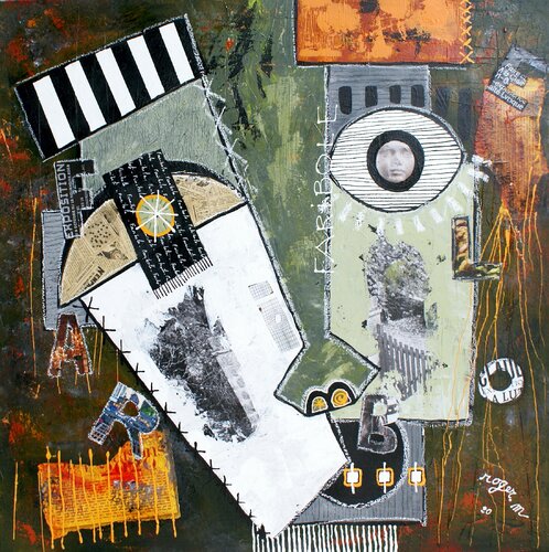 Faribole by RogerM, 회화 for Sale on Singulart