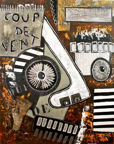 Coup de Vent 2 by RogerM, 회화 for Sale on Singulart