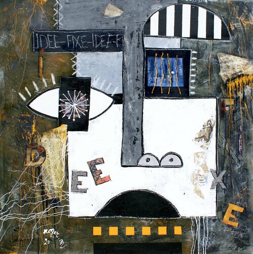 Idées Fixes (Encadrée) by RogerM, 회화 for Sale on Singulart