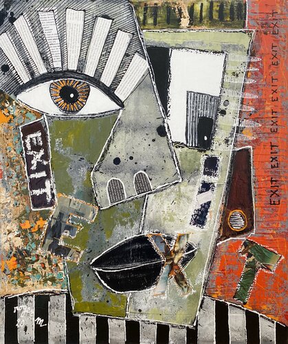 Exit van RogerM, Schilderij te koop op Singulart