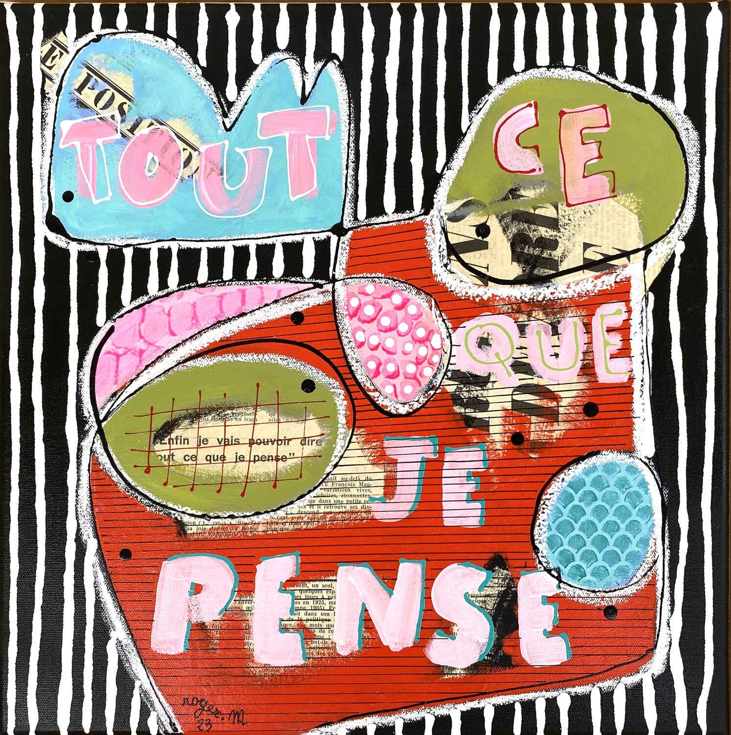 Tout ce que je Pense (encadrée) RogerM