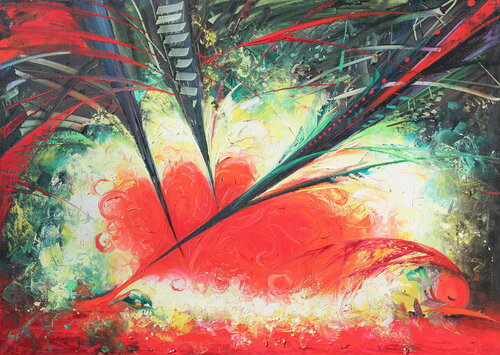 Pain von Éva Szakács, Malerei kaufen auf Singulart