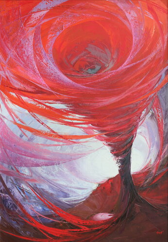 Love swirl von Éva Szakács, Malerei kaufen auf Singulart