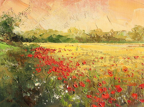Landscape in the Rábaköz Éva Szakács