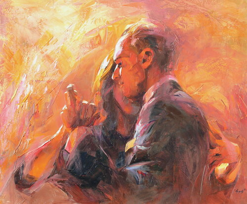 i'm looking after you by Éva Szakács, Painting for Sale on Singulart