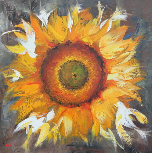 Peace to Ukraine! van Éva Szakács, Schilderij te koop op Singulart
