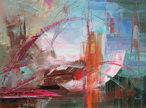 Dawn-boat von Éva Szakács, Malerei kaufen auf Singulart