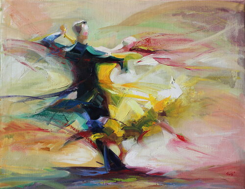 That's it! par Éva Szakács, Peinture en vente sur Singulart