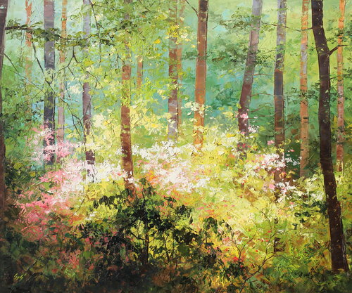 Rhododendrons in Jeli Éva Szakács