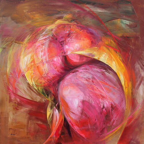 Fibonacci's Game by Éva Szakács, 회화 for Sale on Singulart