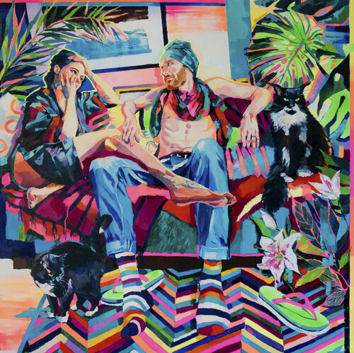Family van Joanna Pilarczyk, Schilderij te koop op Singulart