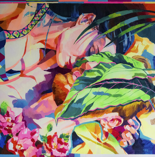 Lovers van Joanna Pilarczyk, Schilderij te koop op Singulart