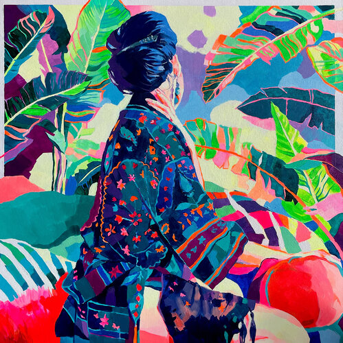 Whispering Breeze van Joanna Pilarczyk, Schilderij te koop op Singulart