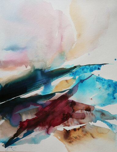 Eruption by Joanna Pilarczyk, Work on Paper for Sale on Singulart