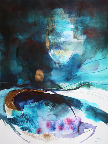 Interstellar van Joanna Pilarczyk, Werk op papier te koop op Singulart