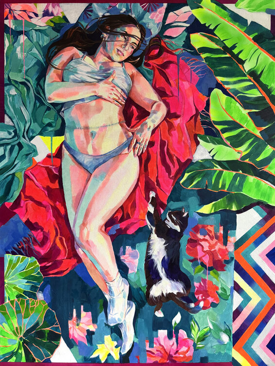 Venus and Cat Joanna Pilarczyk