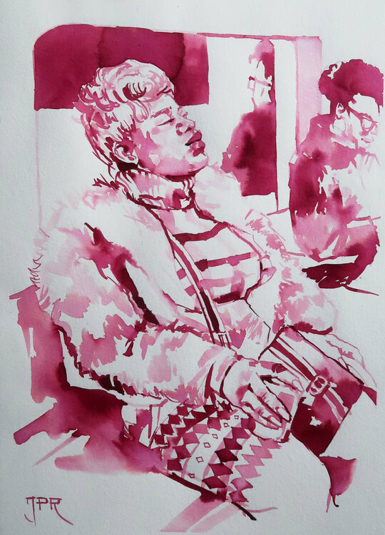 On Seven Sisters station Joanna Pilarczyk