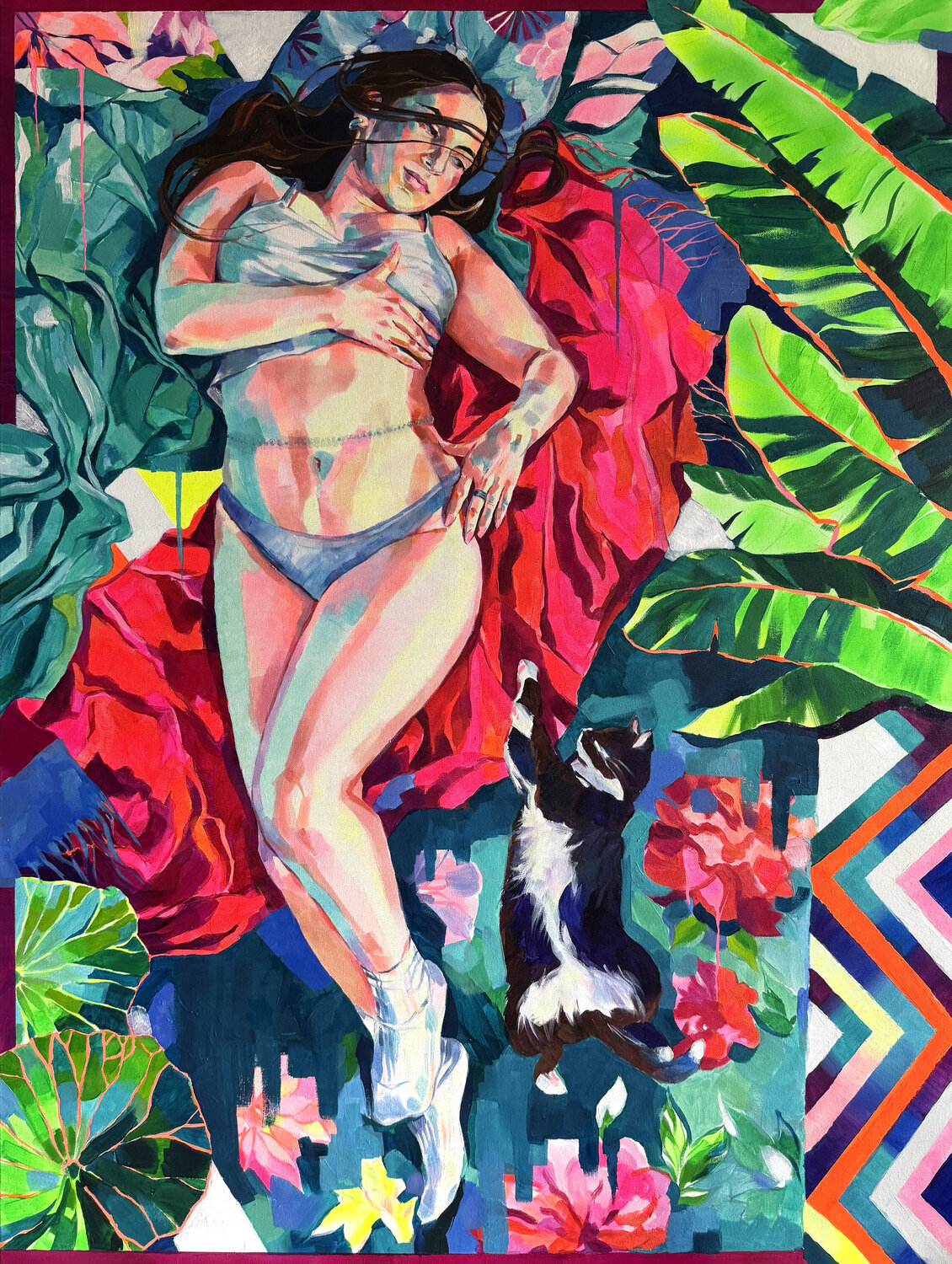 Venus and Cat Joanna Pilarczyk