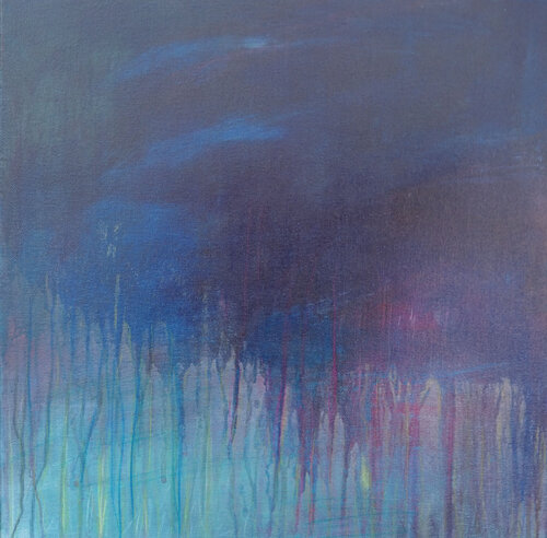 Through the night 1 di Hasso Heybrock, Pittura in vendita su Singulart