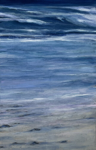 at the beach by Hasso Heybrock, 회화 for Sale on Singulart
