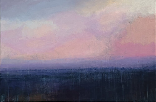 pink morning van Hasso Heybrock, Schilderij te koop op Singulart