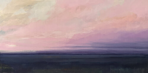 pink horizon von Hasso Heybrock, Malerei kaufen auf Singulart