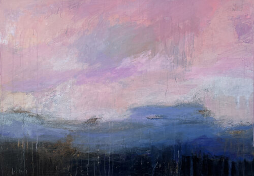pink melody von Hasso Heybrock, Malerei kaufen auf Singulart