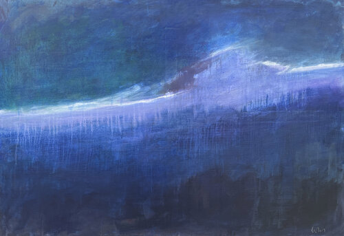 midnight surfing von Hasso Heybrock, Malerei kaufen auf Singulart