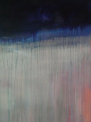 the blue one di Hasso Heybrock, Pittura in vendita su Singulart