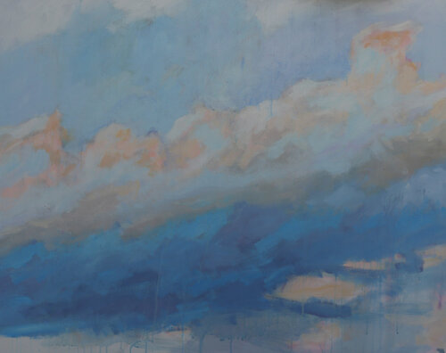 summer sky van Hasso Heybrock, Schilderij te koop op Singulart