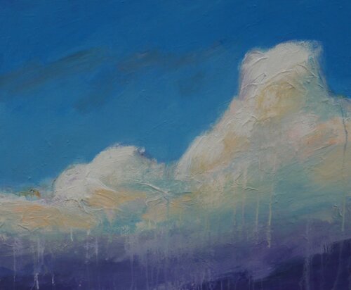 blue sky 1 von Hasso Heybrock, Malerei kaufen auf Singulart