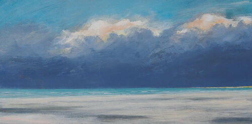 Northern summer 2020 III van Hasso Heybrock, Schilderij te koop op Singulart