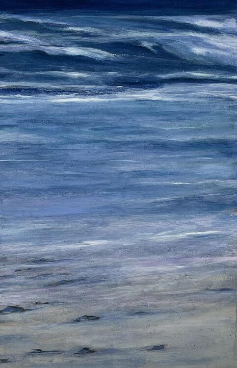 at the beach Hasso Heybrock