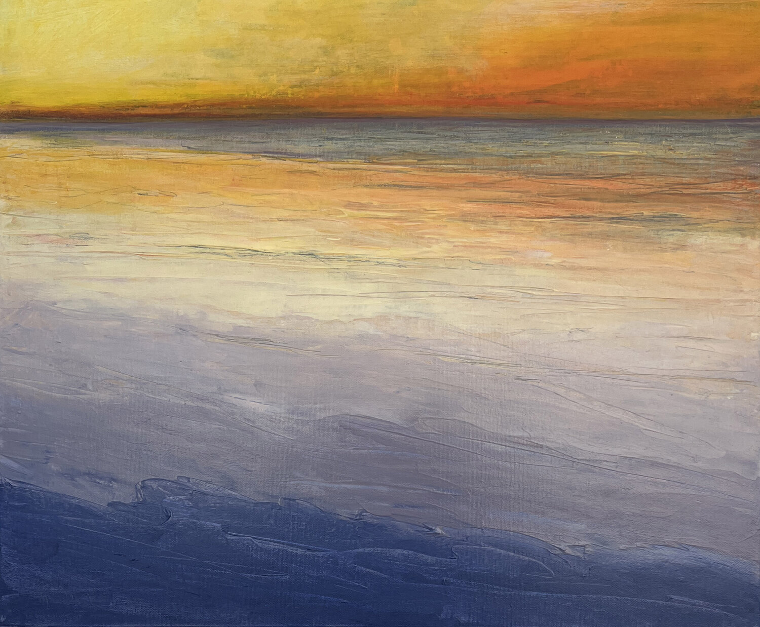 northern sunset Hasso Heybrock