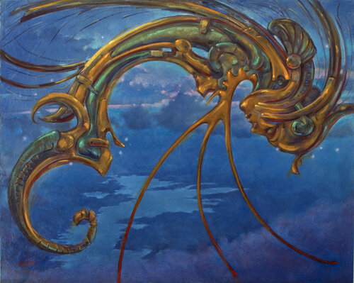 Chrysalis von Daniel Miller, Malerei kaufen auf Singulart