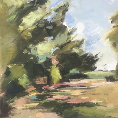 Afternoon Shadows van Karin Moorhouse, Schilderij te koop op Singulart