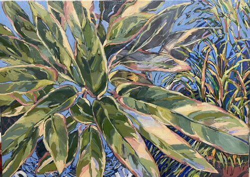 Plant Life 2 van Karin Moorhouse, Schilderij te koop op Singulart