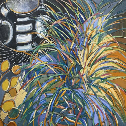 Plantlife 3 van Karin Moorhouse, Schilderij te koop op Singulart