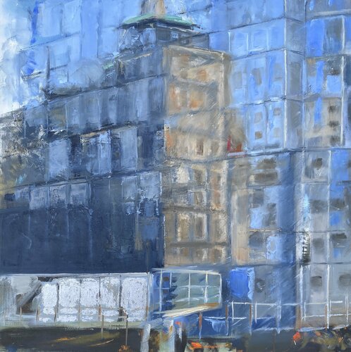 BPS Work In Progress van Karin Moorhouse, Schilderij te koop op Singulart