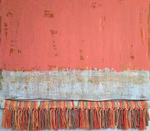 Waves of Coral and Light von Christine Allan, Malerei kaufen auf Singulart