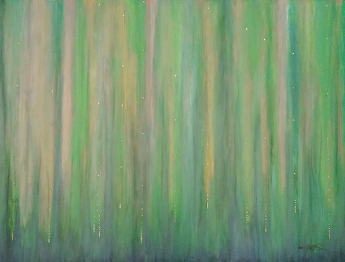 Serenade of Cascading Colours von Christine Allan, Malerei kaufen auf Singulart
