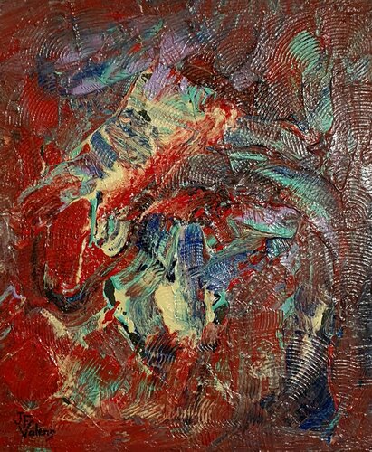 AVENTURE  II von jeanine FITOU VALENS, Malerei kaufen auf Singulart