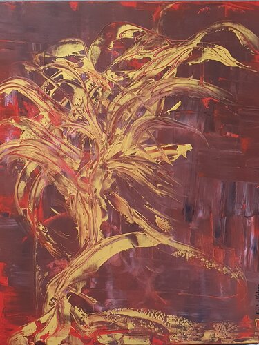 L'Automne di jeanine FITOU VALENS, Pittura in vendita su Singulart