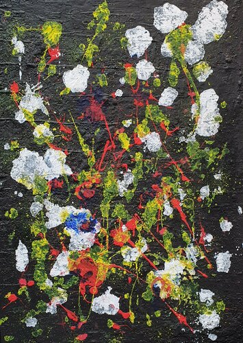 FLEURS de jeanine FITOU VALENS, Pintura a la venta en Singulart